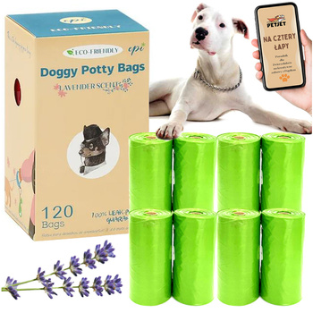 Worki woreczki na psie odchody biodegradowalne bio