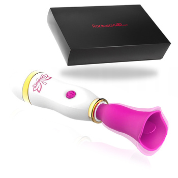 Wibrator do minetki masażer łechtaczki i sutków 12 poziomów