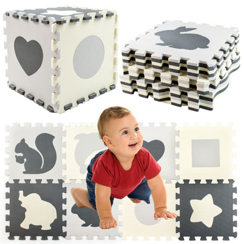 Mata piankowa puzzle dla dzieci składana i edukacyjna