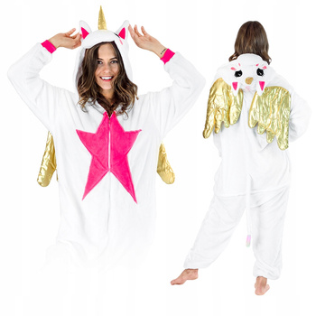 Kostium Onesie golden wing unicorn