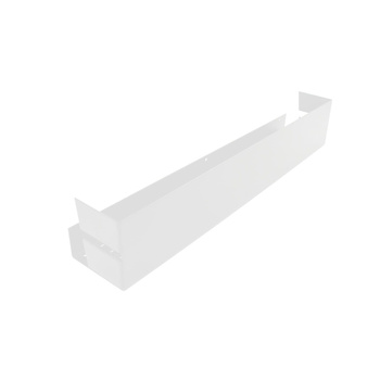 Półka metalowa łazienkowa prysznicowa loft 60 cm - biała