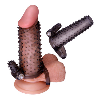 Nakładka na penis z wibratorem