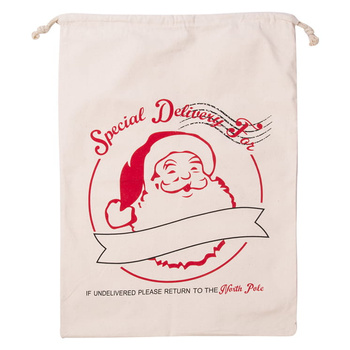 Worek mikołaja pod choinkę na prezenty torba