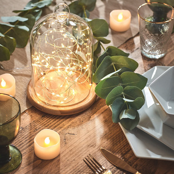 DRUCIKI LAMPKI LED ŻYŁKI DIODY CHOINKOWE 20LED 2m