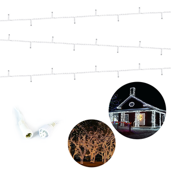 Lampki choinkowe łańcuch 300 LED IP44 światełka
