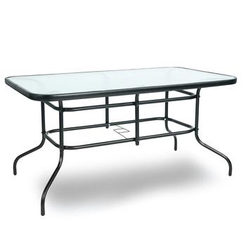 Stół ogrodowy szklany