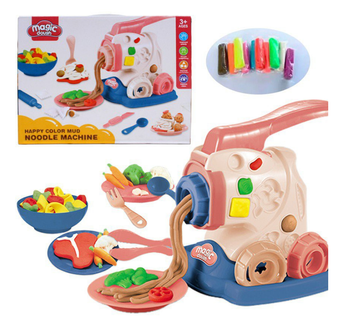 Ciastolina zestaw maszynka do makaronu masa plastyczna