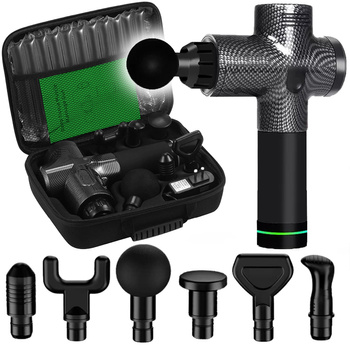 Pistolet do masażu + 6 głowic