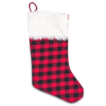 Świąteczna skarpeta na prezenty mikołaja