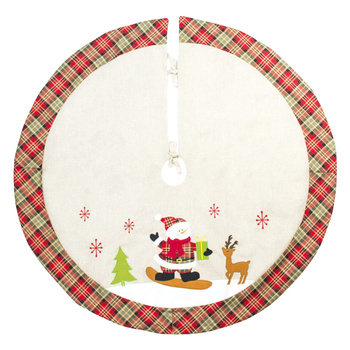 POKROWIEC mata dywanik POD CHOINKĘ 90 cm dekoracja