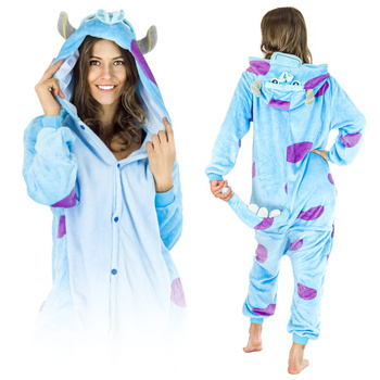 Kigurumi Onesie piżama kombinezon SULLEY