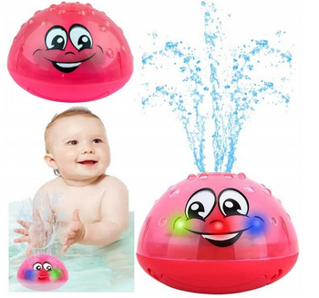 Pływająca fontanna do kąpieli wanny kula świecąca