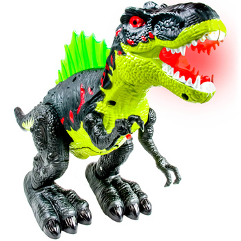 Zabawka dinozaur chłopcy t-rex 37cm zieje ogniem