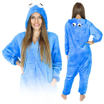 Niebieski elmo Kigurumi Onesie