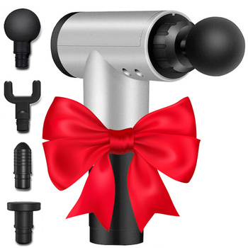 Pistolet do masażu + 4 głowice