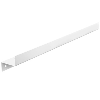 Półka metalowa łazienkowa prysznicowa loft 60 cm - biała