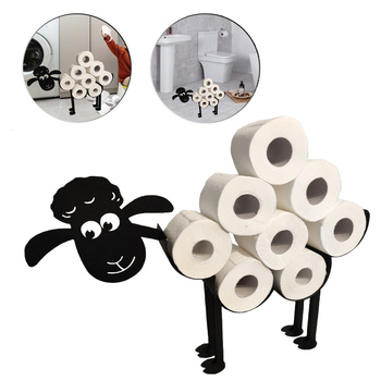 Stojak na papier toaletowy - owca