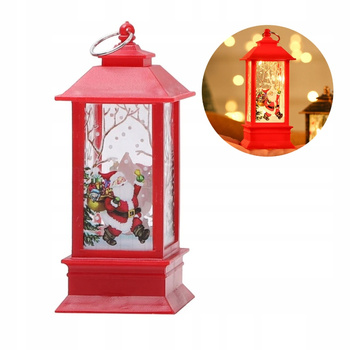 Lampion świąteczny ozdoba latarenka LED dekoracja