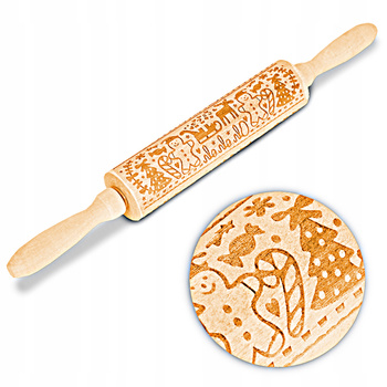 Wałek świąteczny - wzór 2