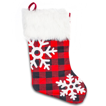 Świąteczna skarpeta na prezenty mikołaja