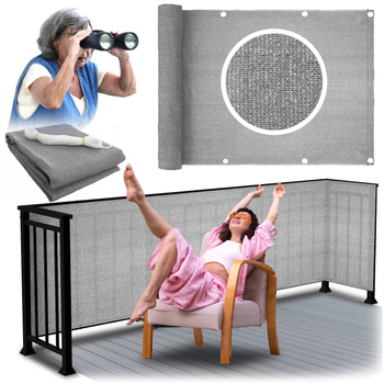 Osłona balkonowa PE 0,9x5m