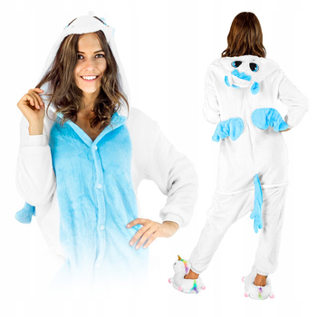 Kostium Onesie blue unicorn