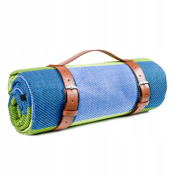 Koc piknikowy plażowy z izolacją wodoodporny mata 195x200