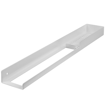 Półka metalowa łazienkowa prysznicowa loft 60 cm - szara