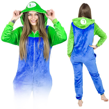 Luigi Mario kigurumi onesie