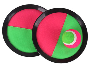 Zabawka paletki rzep piłka