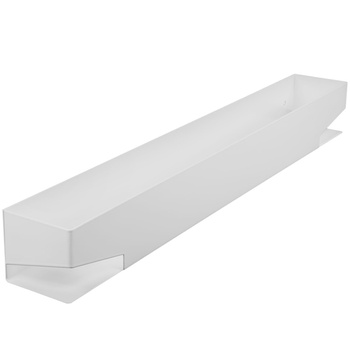 Półka metalowa łazienkowa prysznicowa loft 60 cm - szara