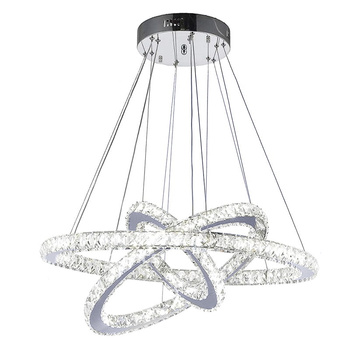 Żyrandol ringi lampa pierścienie 45W 60cm