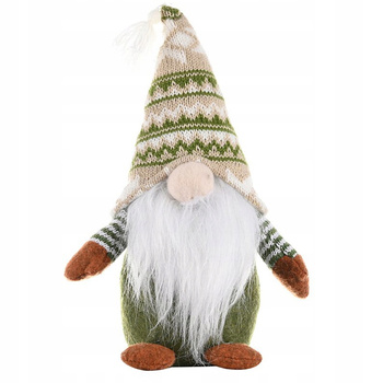 Mikołaj skrzat gnom figurka - zielony