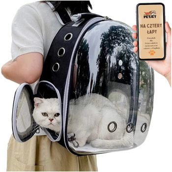 Plecak transporter dla kota lub psa