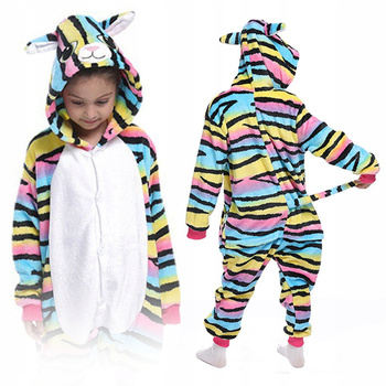 Onesie children Colorful cat